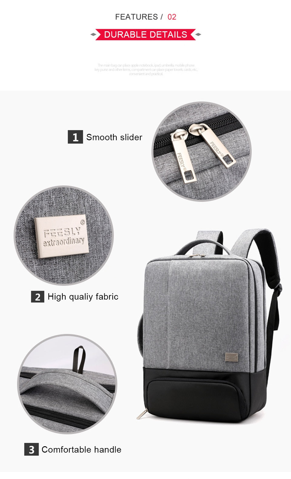 15.6 inch laptop bag