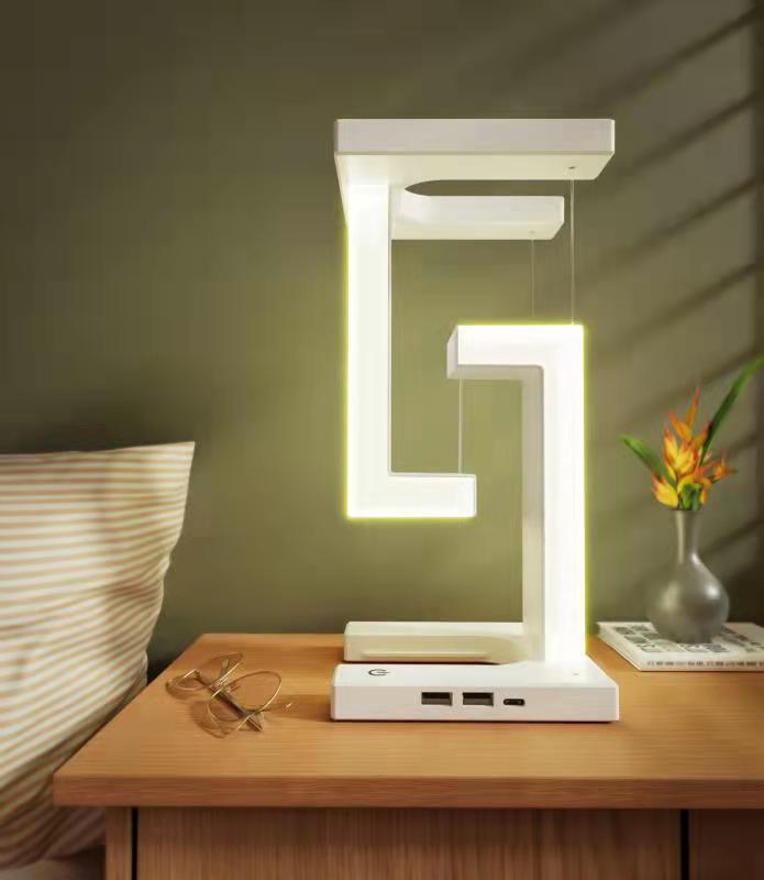 Magic in the Air: Creative Floating Wireless Charging Lamp for an Enchanting Home Bedroom Experience