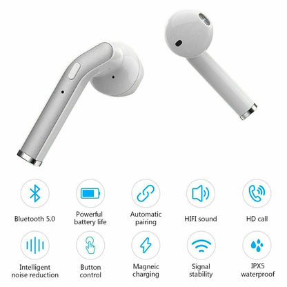 Unleash the Beat: Waterproof, Wireless, Noise-Cancelling Earbuds with Blazing Bluetooth 5.0