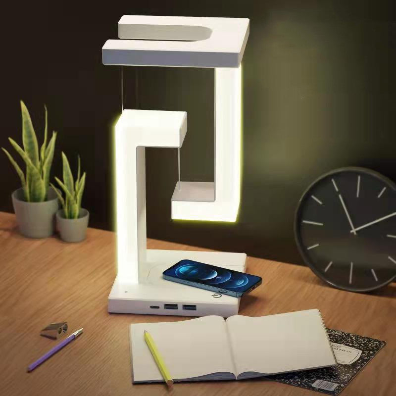 Magic in the Air: Creative Floating Wireless Charging Lamp for an Enchanting Home Bedroom Experience